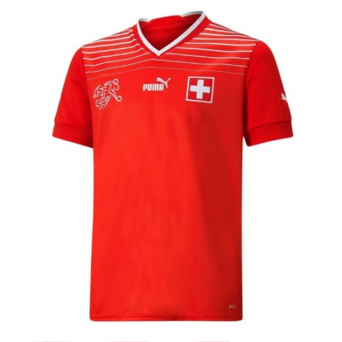 Switzerland Replica Home Shirt World Cup 2022 Short Sleeve